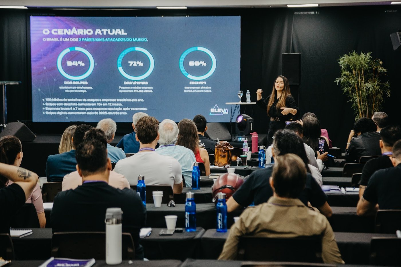 Treinamento in company, plateia cheia